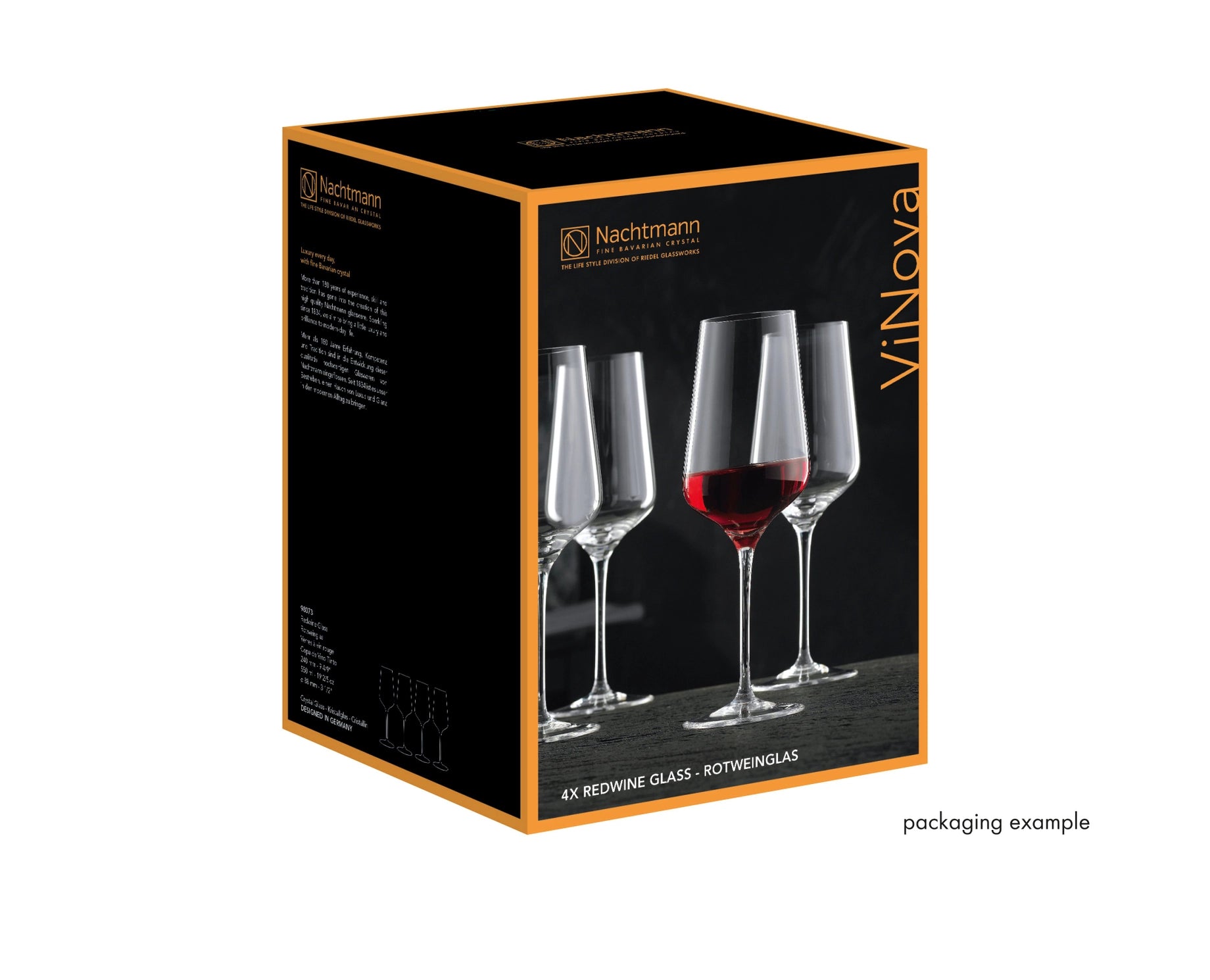 NACHTMANN ViNova – Red Wine Glasses (Set of 4)