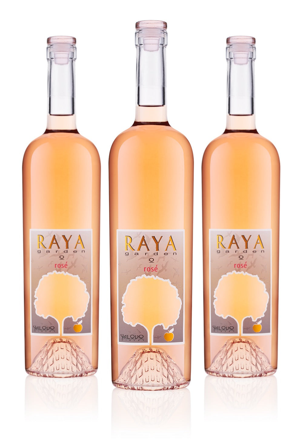 PROMO pack - 3 bottles of Raya Garden rosé