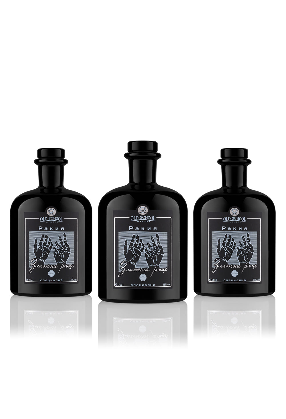PROMO pack 3 Golden Hands Special Rakia